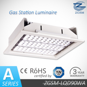 100W IP65 LED luz Canopy empotrada con LEDs Bridgelux